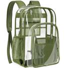 Mochila transparente PAMANO Transparent Heavy Duty para trabalhos universitários