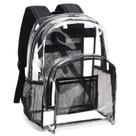 Mochila transparente Vorspack Extra Large PVC transparente preta Mochila transparente Vorspack Extra Large PVC transparente preta