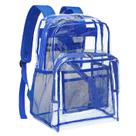 Mochila Transparente YGR de PVC - Grande Capacidade - Azul Mochila Transparente YGR de PVC - Grande Capacidade - Azul