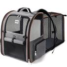 Mochila transportadora de animais de estimação Lekebobor extra grande para cães/gatos Mochila transportadora de animais de estimação Lekebobor extra grande para cães/gatos