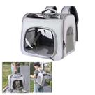 Mochila Transporte Gato Pet Cachorro Cao Pequeno Porte Animal de Estimaçao Confortavel Ventilado Resistente Seguro Alça Ajustavel