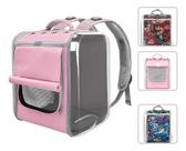Mochila Transporte Pet Grande Cão Gato Confortável Resistente Ventilada