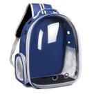 Mochila Transporte Pet Visor Cápsula Panorâmico Lovely Vibe cor:cinza Mochila Transporte Pet Visor Cápsula Panorâmico Lovely Vibe cor:cinza