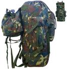 Mochila Trilha Camping Grande Cargueira Viagem Motoqueiro Resistente a Água Rip Stop