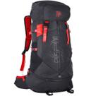 Mochila Trilha Oficial do Flamengo Camping 55L Clio FLA24611 Cor:Preto
