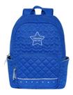 Mochila triviun para notebook azul bordado estrela 13106 Mochila triviun para notebook azul bordado estrela 13106
