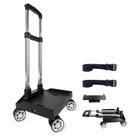 Mochila Trolley Hapboby Wheeled Cart em liga de alumínio Mochila Trolley Hapboby Wheeled Cart em liga de alumínio