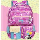 Mochila Tween Panda Tofu Chenile On My Way - Xeryus