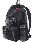 Mochila TYR Elite Team Mesh preta 40L