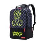 Mochila UNIKER Laptop 15,6" com porta USB Graffiti Design Mochila UNIKER Laptop 15,6" com porta USB Graffiti Design
