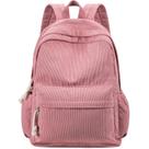 Mochila Unineovo School para meninas adolescentes corduroy rosa 15,6 polegadas Mochila Unineovo School para meninas adolescentes corduroy rosa 15,6 polegadas