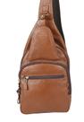 Mochila Unissex Transversal em Couro Artlux 1343 Mochila Unissex Transversal em Couro Artlux 1343