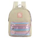 Mochila Up4you Larissa Manoela Luxcel Bege Bege Mochila Up4you Larissa Manoela Luxcel Bege Bege