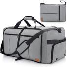 Mochila Urtala 80L Impermeável e Resistente a Rasgos - Cinza