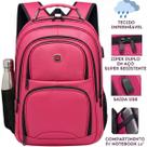 Mochila Utilibag Escolar Faculdade Trabalho Viagem Executiva Notebook Reforçada Feminina Rosa Menina Tamanho:ÚnicoGener Mochila Utilibag Escolar Faculdade Trabalho Viagem Executiva Notebook Reforçada Feminina Rosa Menina Tamanho:ÚnicoGener