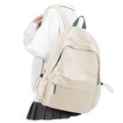 Mochila VECAVE School Waterproof 24L para mulheres e homens, bege-verde
