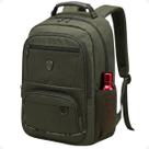 Mochila Verde Militar Tática Faculdade Executiva Esportiva Grande Reforçada Viagem de Bordo em Avião Trabalho Esportiva