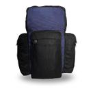 Mochila Vertical em Lona 50Litros - Azul com Preto