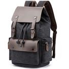 Mochila Viagem Canvas Com PU Premium 6048-1