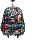 Mochila Vingadores Carrinho Rodinhas gel Mochila com Alça