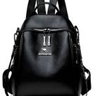 Mochila Vintage Antifurto E Estilo Feminina De Couro Macio