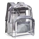 Mochila Vorspack Clear PVC Transparente Heavy Duty Cinza Mochila Vorspack Clear PVC Transparente Heavy Duty Cinza