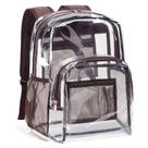Mochila Vorspack Clear PVC Transparente Heavy Duty Coffee Mochila Vorspack Clear PVC Transparente Heavy Duty Coffee