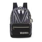 Mochila Wandinha Addams Juvenil Costas Escolar Passeio Girls Cor:Preto