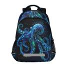 Mochila WEVIBOFU Octopus Bubble Blue Green para crianças de 6 a 12 anos Mochila WEVIBOFU Octopus Bubble Blue Green para crianças de 6 a 12 anos