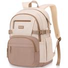 Mochila WINDARS para meninas e mulheres em idade escolar com laptop de 15,6" cáqui