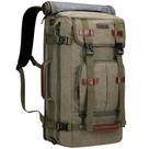 Mochila WITZMAN Canvas Vintage Travel para laptop de 17 polegadas verde