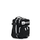 Mochila WolfPak Mini 9L - Detalhes em Preto e Branco