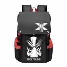 Mochila Wolverines Cartoon Kids School Nylon 34x21x48cm