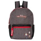 MOCHILA XERYUS THE MARVELS PRETO 12670 Cinza