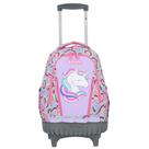 Mochila Xtrem Rodinhas Escolar Trolley Cross 398 Unicórnio
