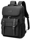 Mochila YALUNDISI Vintage Travel Laptop 15,6" com porta USB preta