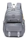 Mochila Yupe Casual Cinza Feminina