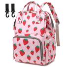 Mochila Yusudan Strawberry Strawberry para fraldas 26x15x42 cm