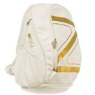 Mochila Zeiq Pro Branca e Dourada