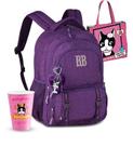 Mochilas Rebecca Bonbon RB Costas Juvenil Meninas Chaveiro