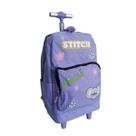 Mochilete Com Rodinhas Stitch Disney Classics Luxcel