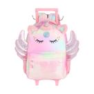Mochilete Escolar Infantil Luxcel Unicórnio Rosa - IC41732