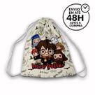 Mochilinha Saco Harry Potter para festa Aniversário Pronta Entrega Envio Imediato