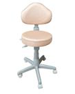Mocho Ergonômico com Encosto Regulável e Pistão a Gás Profissional Cadeira para Manicure, Estética, Dentista, Salão e Escritório A.G Flex