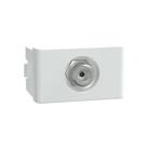 Mód Antena Tv Branco Brilhante Lunare Up Schneider S402100