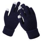 Moda antiderrapante Jairon Warm Winter Artificial Knitting Luvas de pulso Mittens