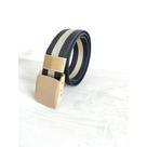 Moda Cinto Masculino Largo De Nylon Com Fivela De PVC Plástico