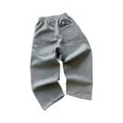 Moda estilo de rua bordado sweatpants outono inverno calças casuais versátil personalidade casal pan