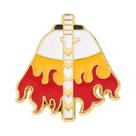 Moda série médica metal esmalte broche estetoscópio masculino feminino médico enfermeira emblemas