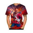 Moda verão nostálgica 3D impressa heavy metal música diabo legal moda camiseta personalizada Moda verão nostálgica 3D impressa heavy metal música diabo legal moda camiseta personalizada